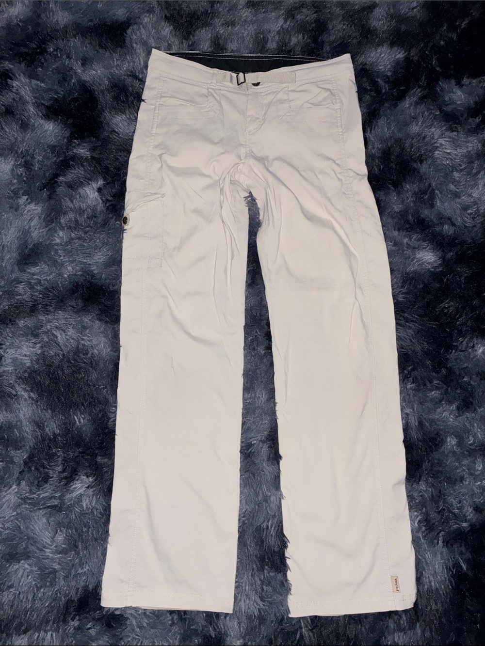 Women’s cream, off-white breathe collection soft Casual Straight-Leg Pants Sz 4